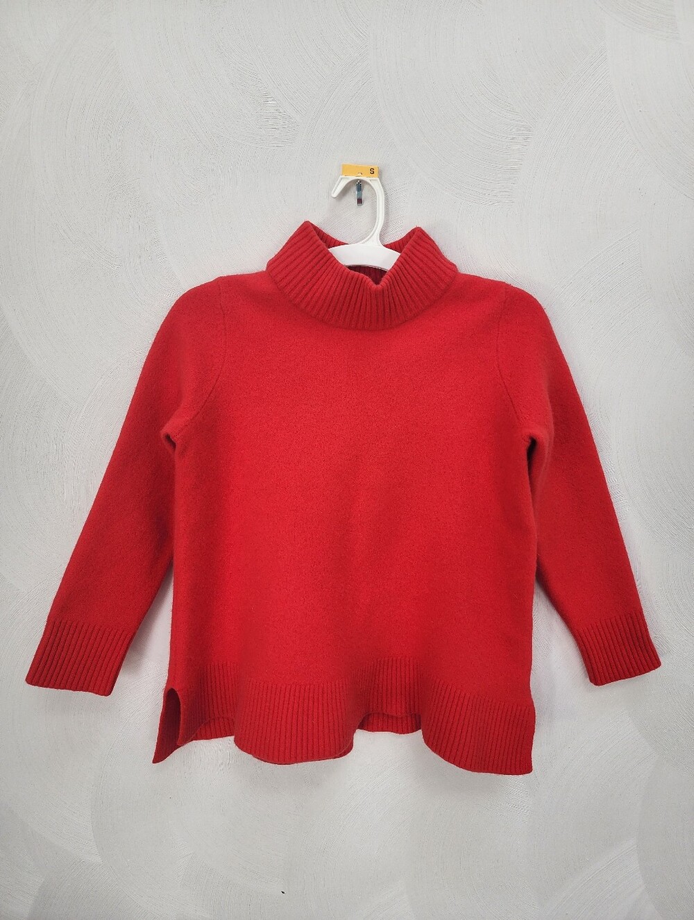 Boden 100% Wool Red Turtleneck Sweater S